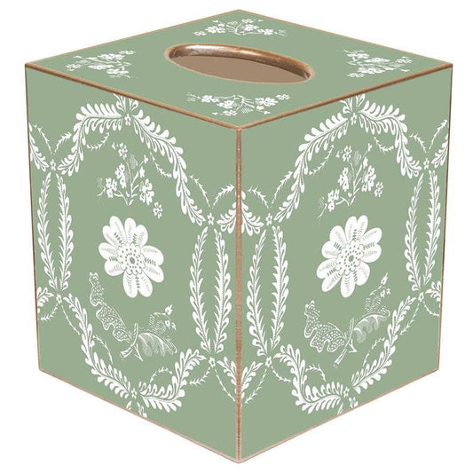 Sage Provincial Tissue Box Cover