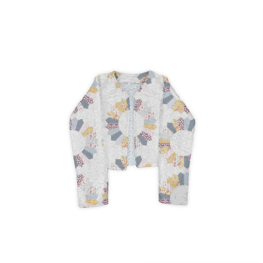 Cropped Quilted Jacket