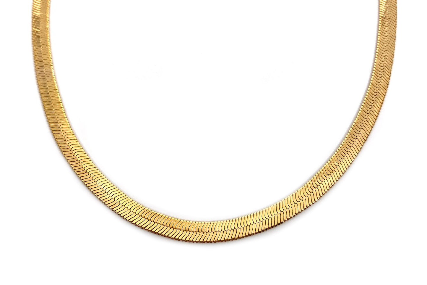 Herringbone 5mm Layering Chain