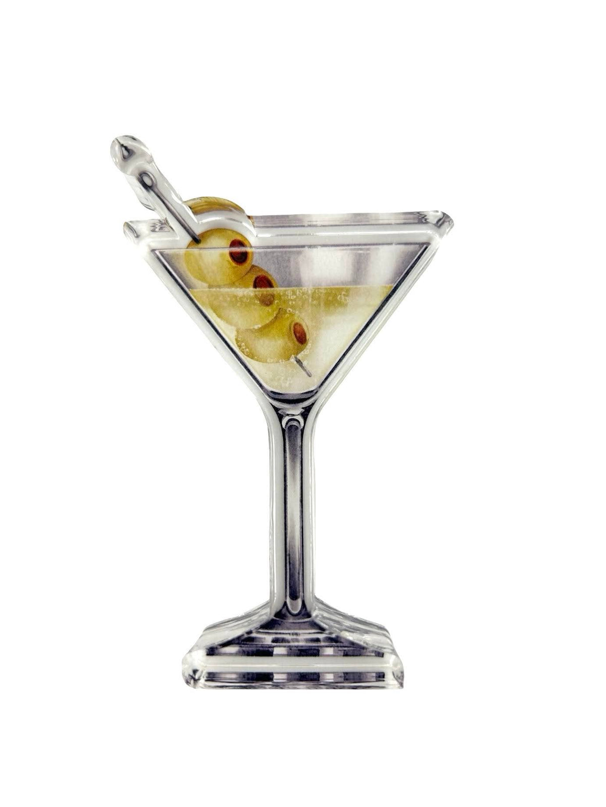 Acrylic Napkin Weight Martini