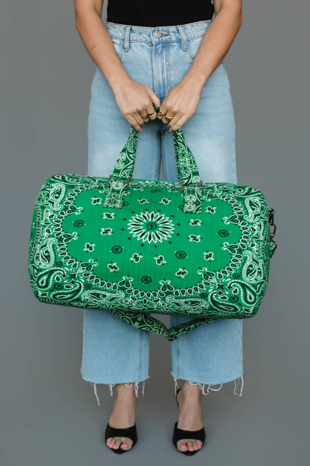 Green Bandana Duffel