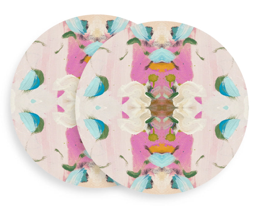 Laura Park Monets Garden Coasters