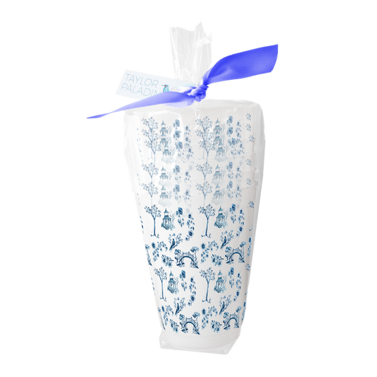 Chinoiserie Frosted Cup