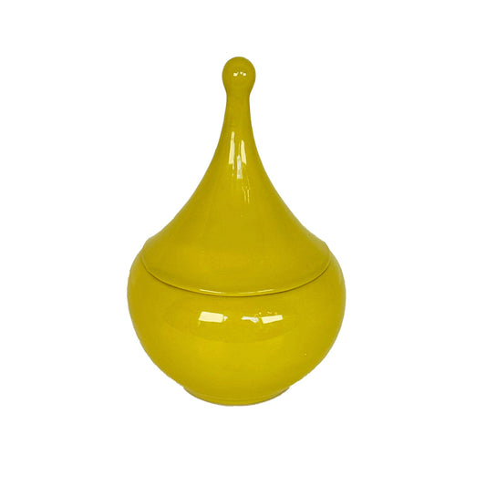 Teardrop Jars in Cactus Green
