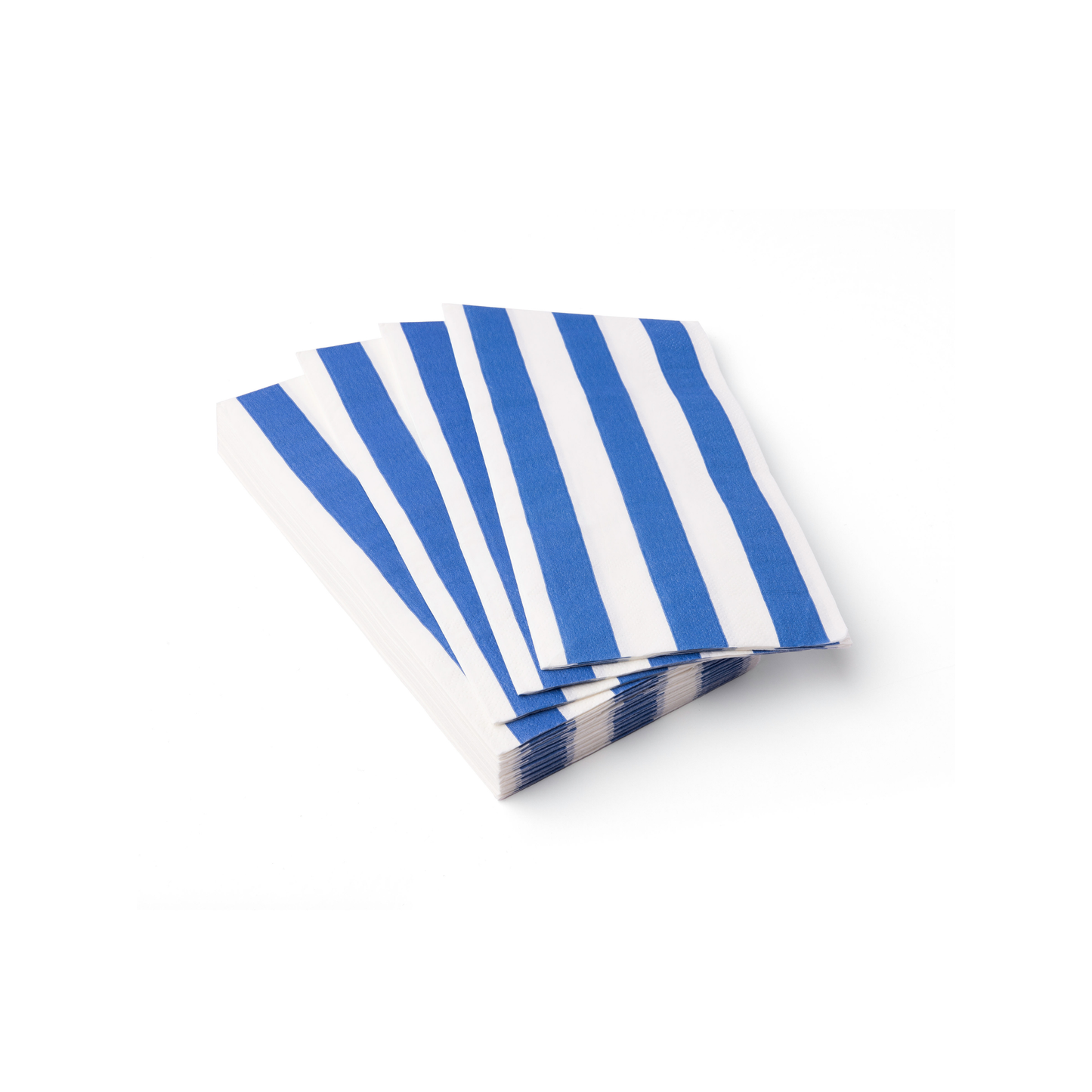 PALISADES BLUE SIGNATURE CABANA STRIPE GUEST TOWELS