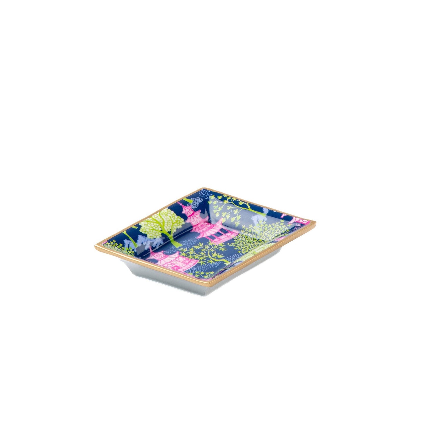 Garden Party Enameled Landry Tray