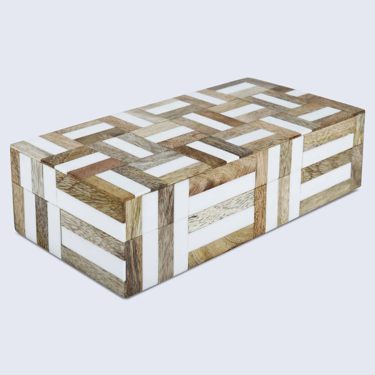 Marquet Chase Wood & Resin Storage Box