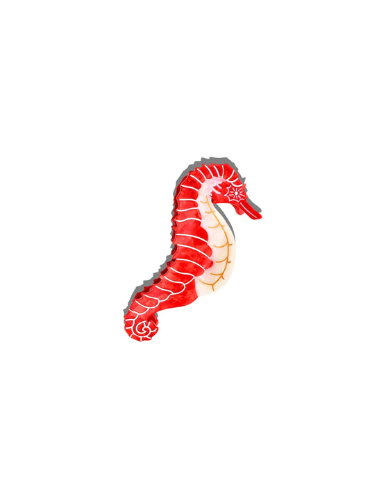 Hand-painted Seahorse Claw Hair Clip