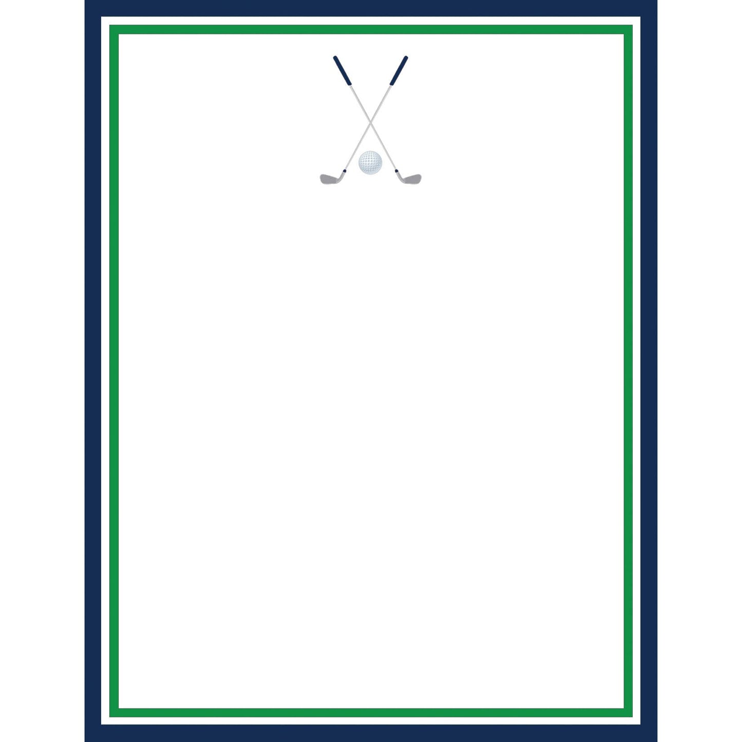 In Stock 4.25x5.5 Golf Notepad