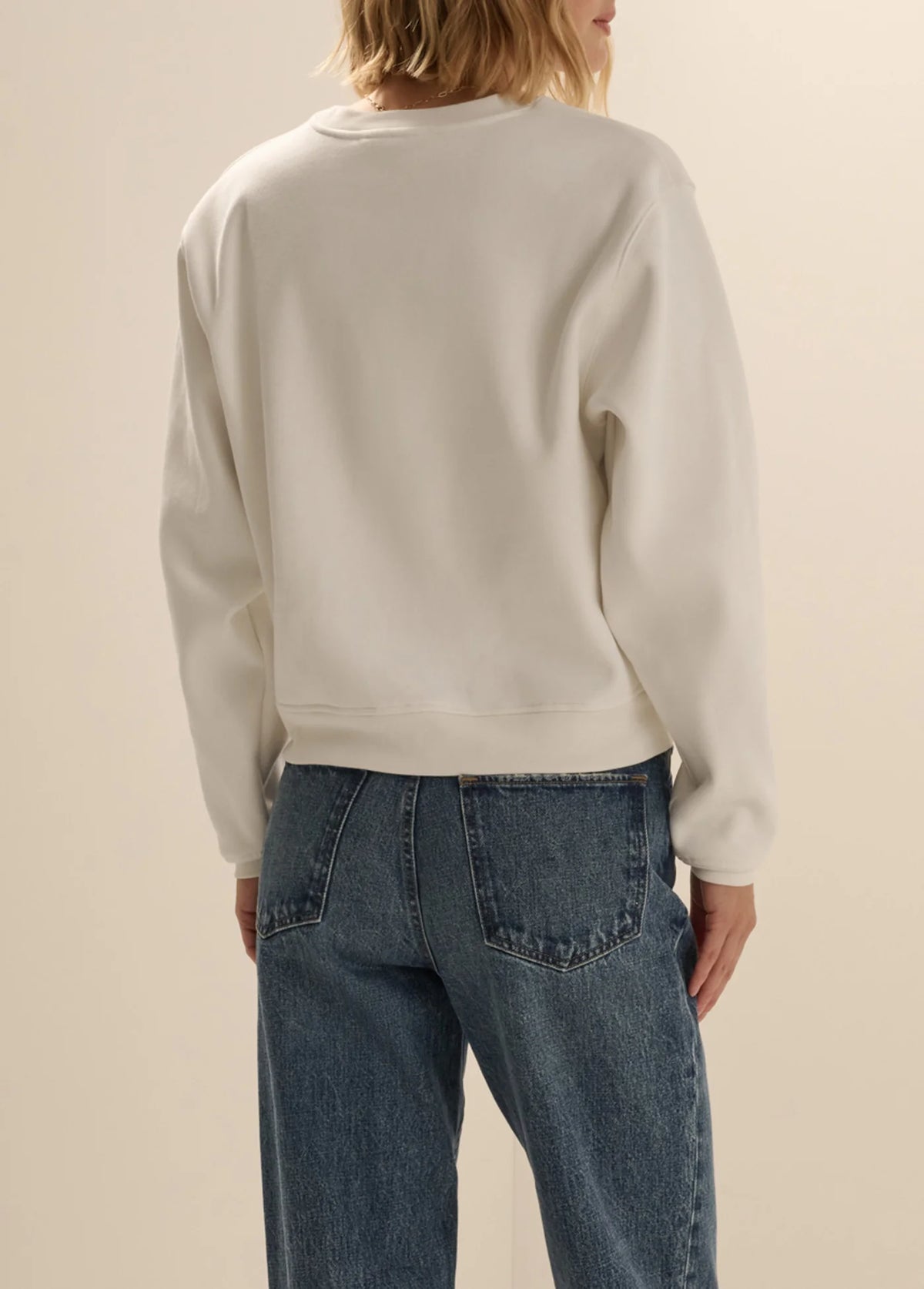 Embroidered Ritzy Classic Sweatshirt