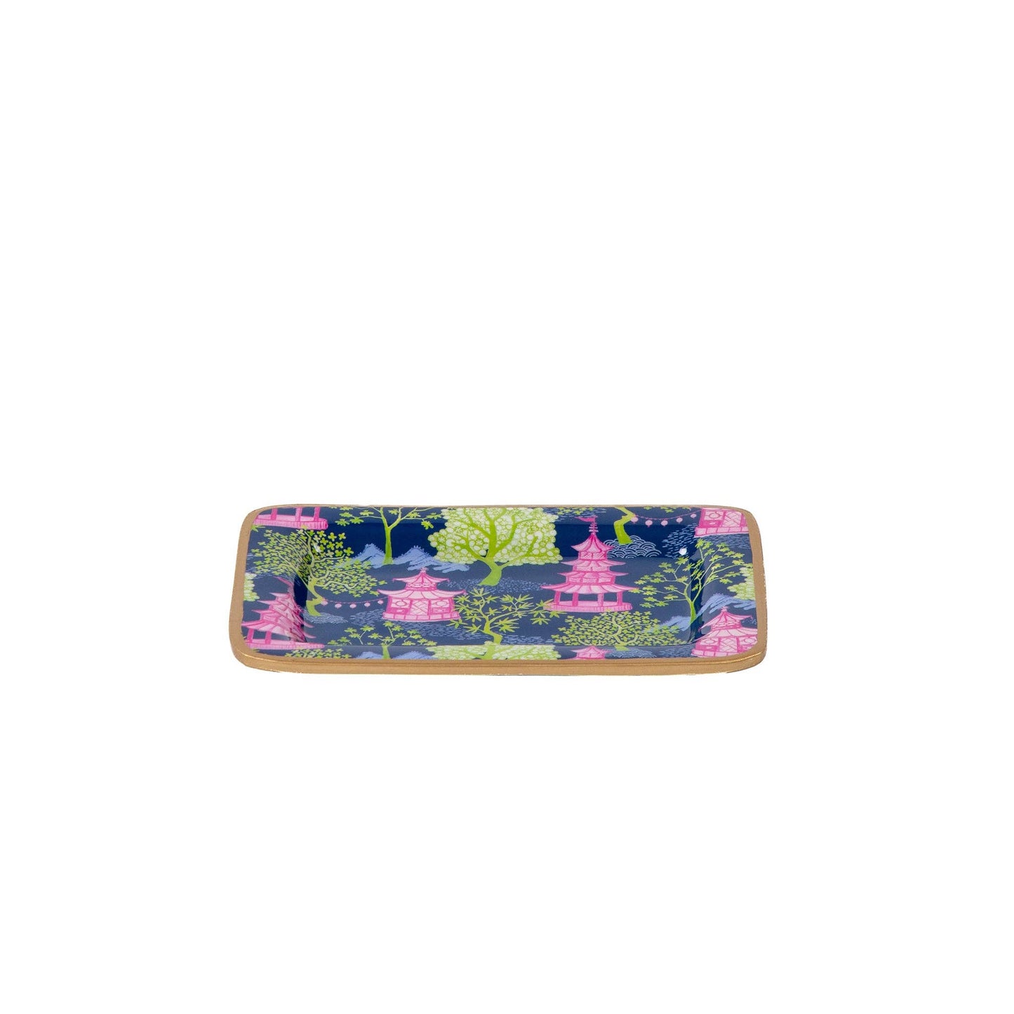 Garden Party Enameled Laney Tray