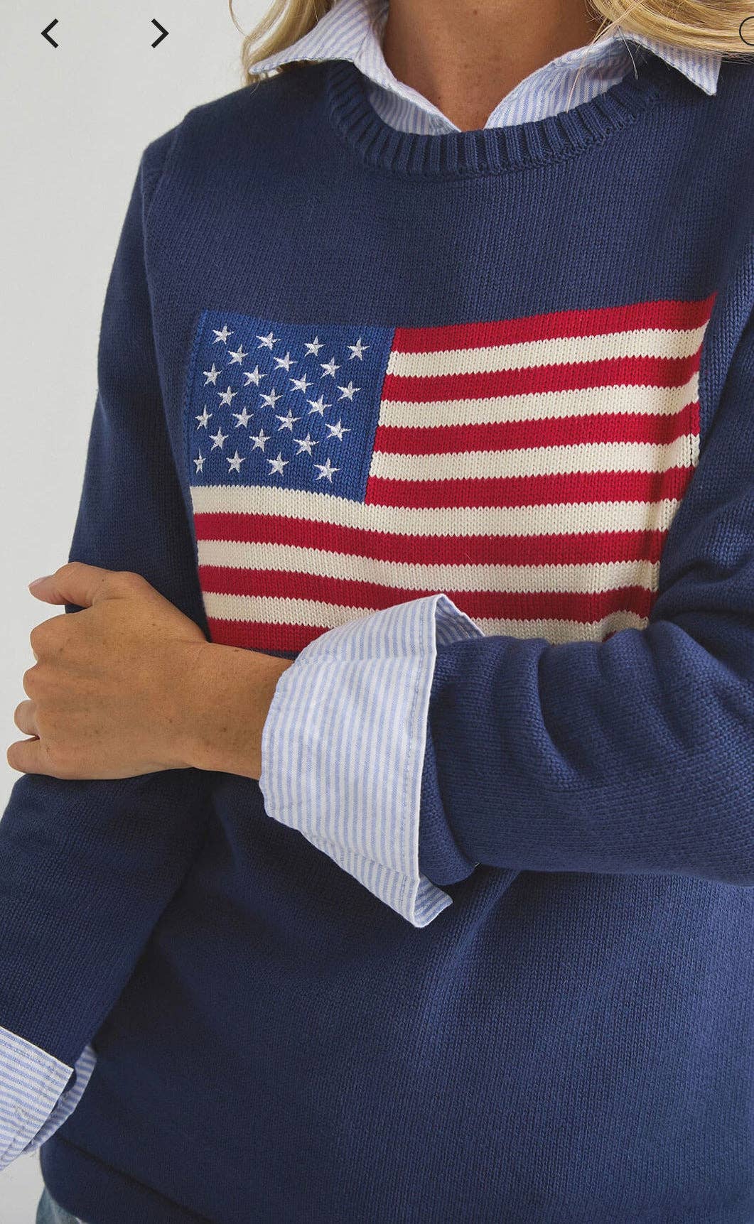 Ralph Flag Sweater-M