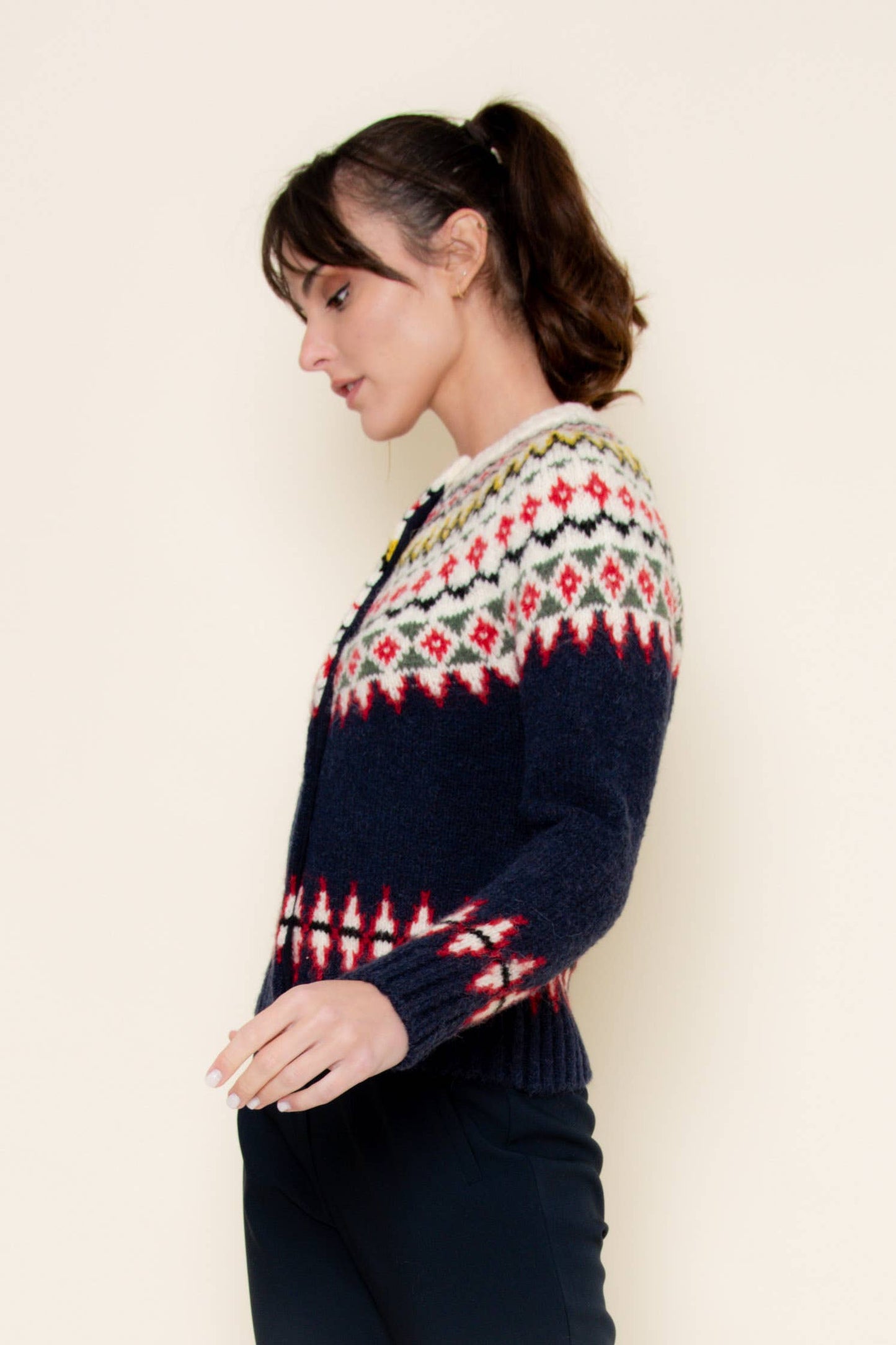 Fair isle Cardigan