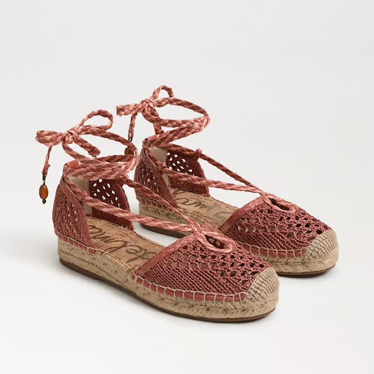 Margot Raffia Flat