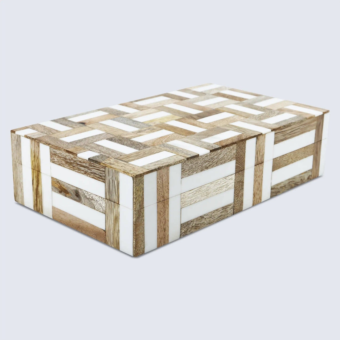 Marquet Chase Wood & Resin Storage Box