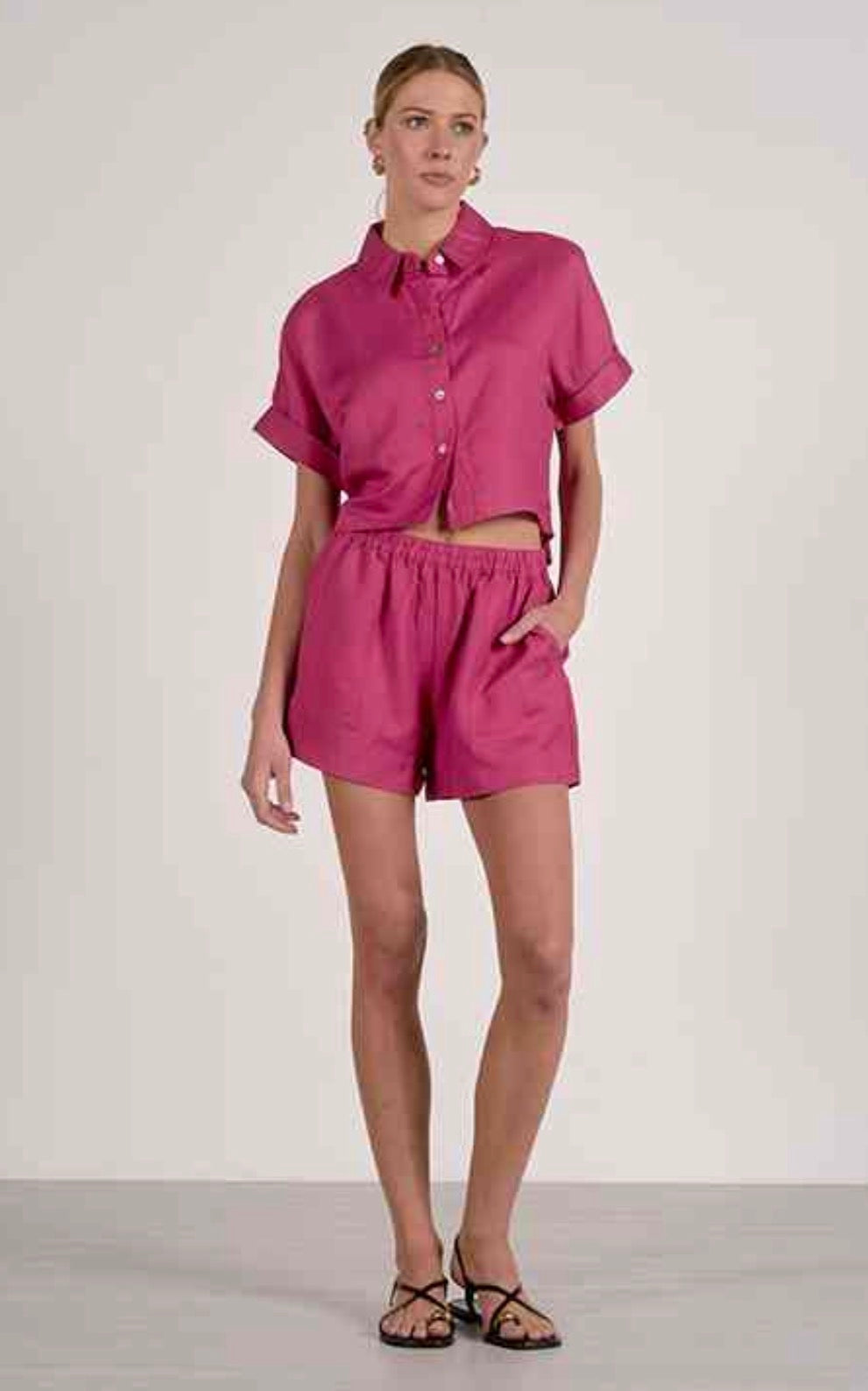 Fuschia Easy Shorts
