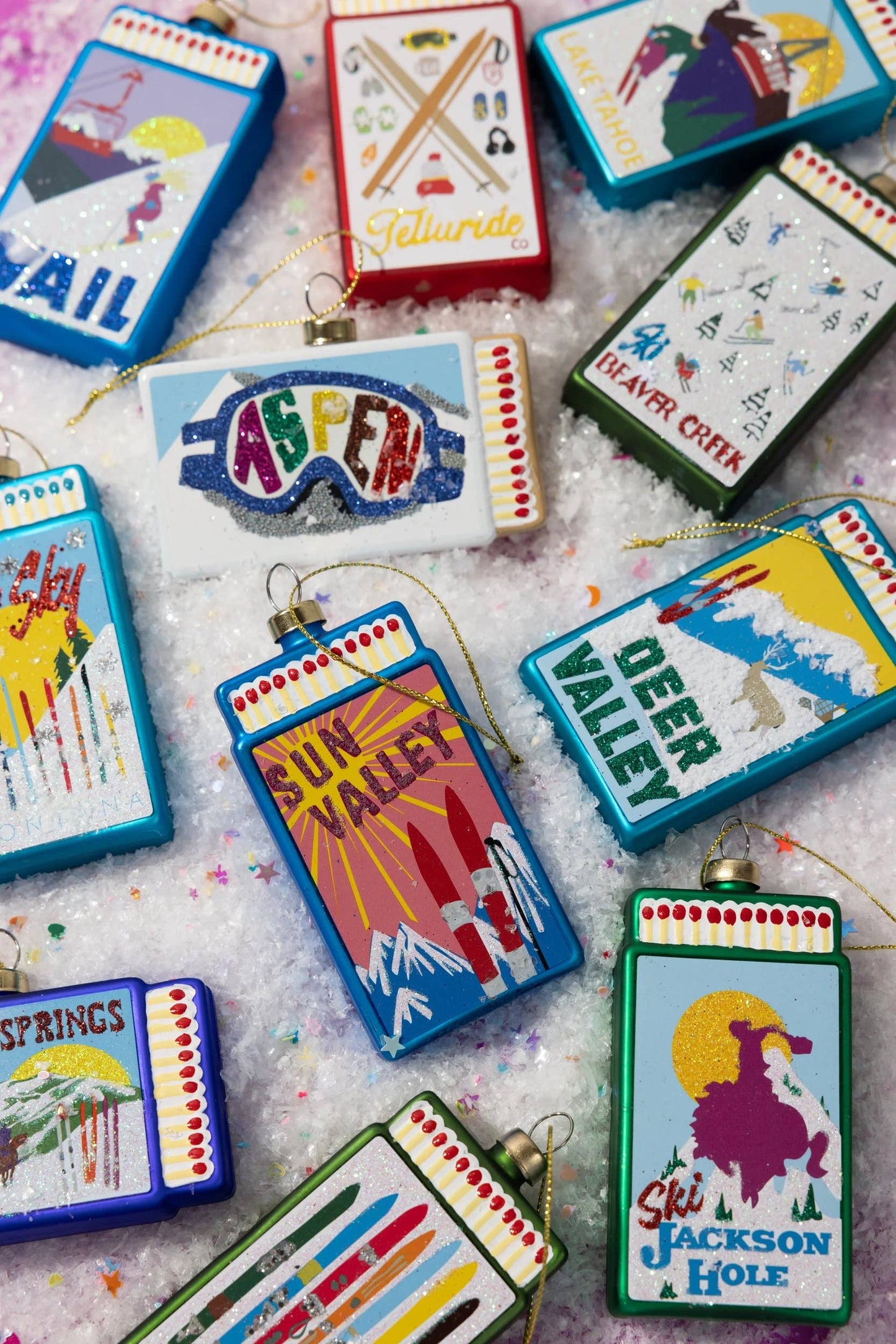 Matchbook Ornament - Jackson Hole