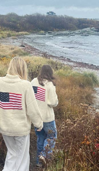 Flag Varsity Cardigan