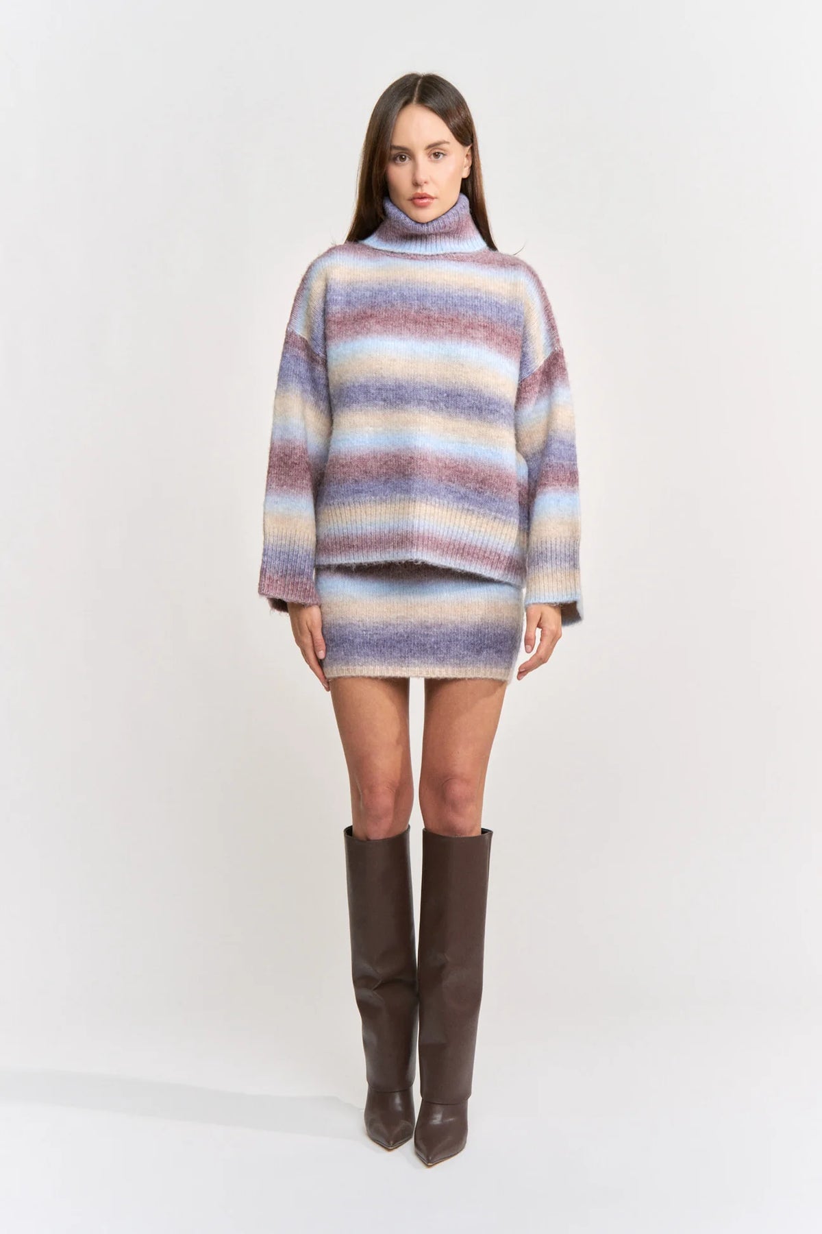 Ombré Knit Skirt