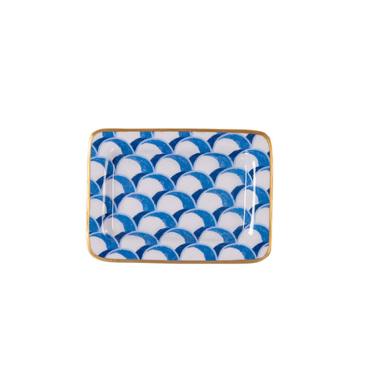 Scallops Enameled Laney Tray