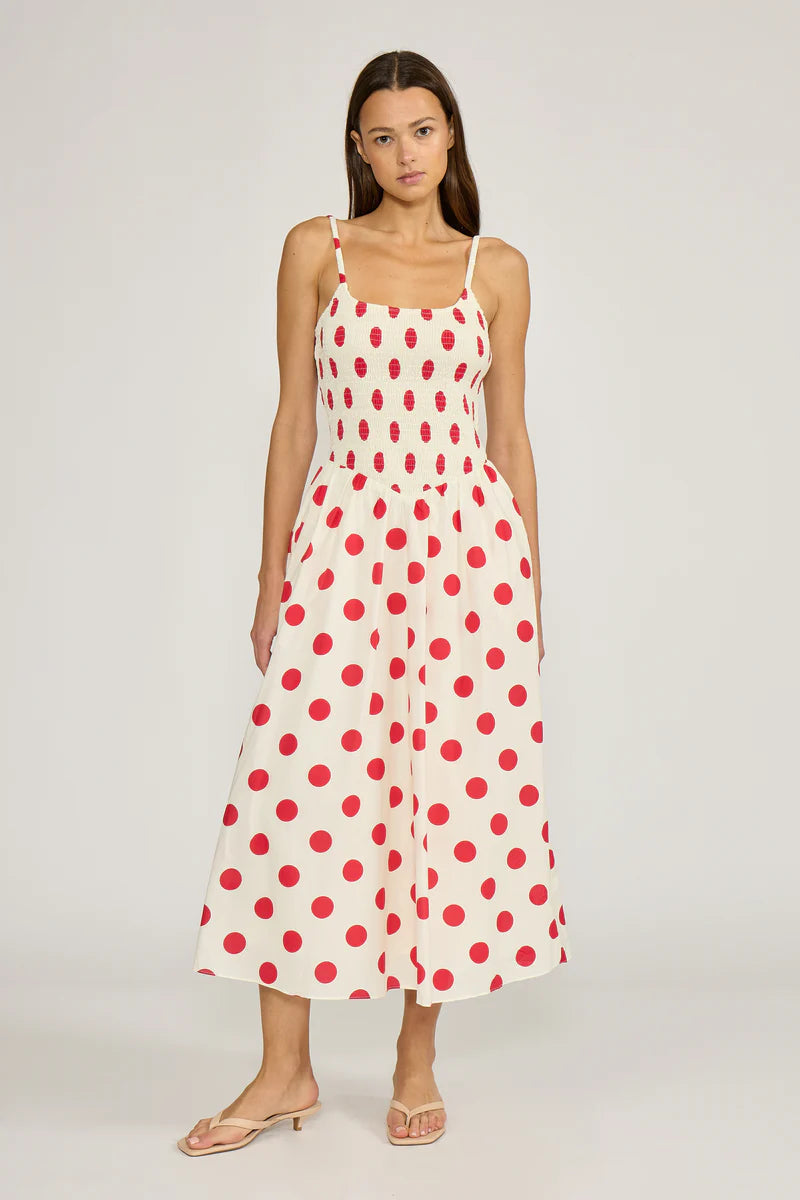 Devin Polka Dot Maxi