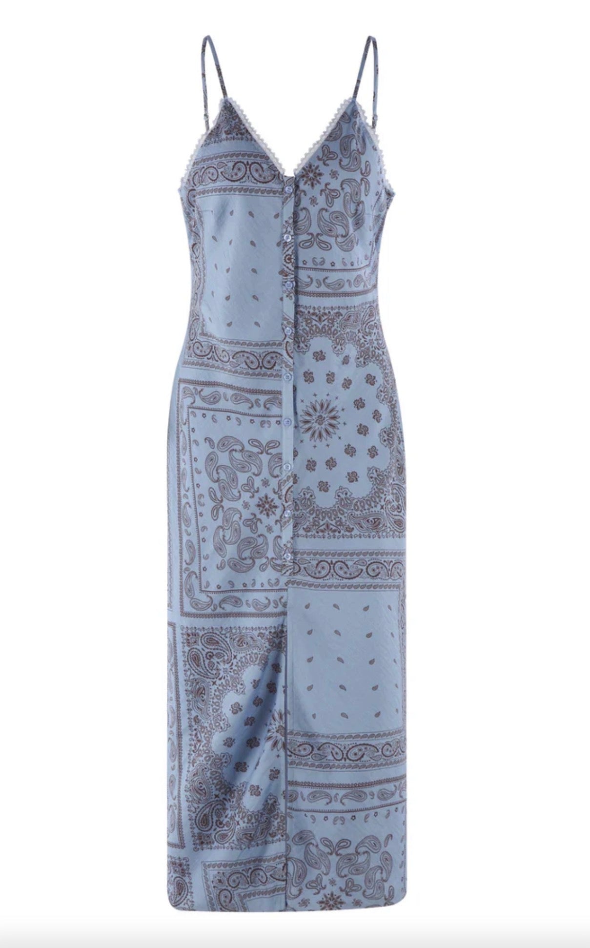 Bandana Print Cami Dress