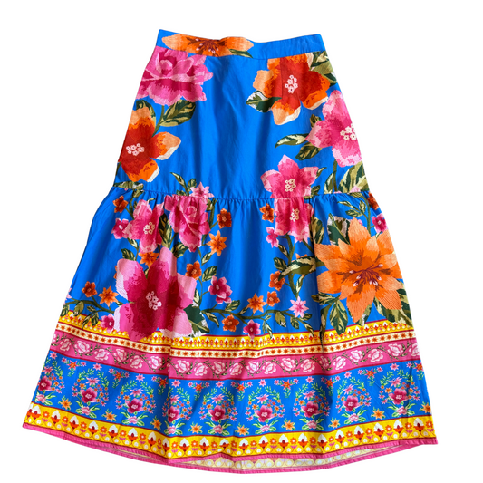 Ada Skirt in Capri Blossoms