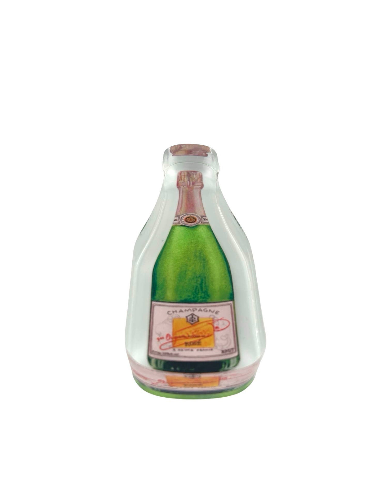 Acrylic Napkin Weight Bubbles Champagne
