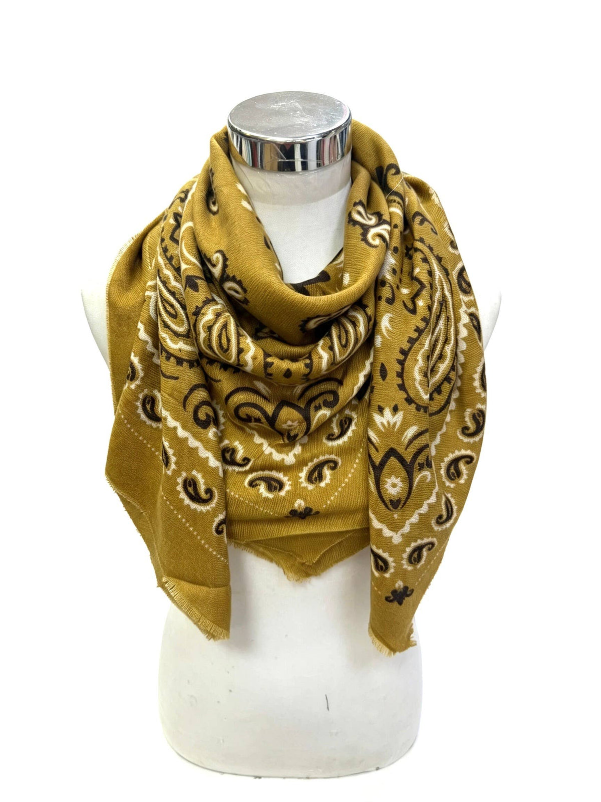 Large Square Bandana Scarf