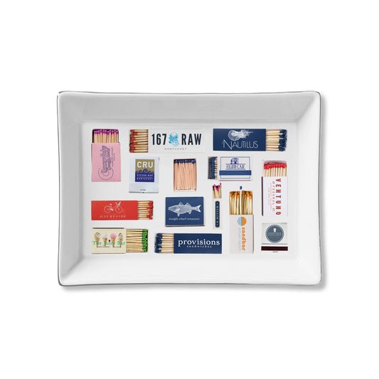 Ceramic Tray - Nantucket Matches