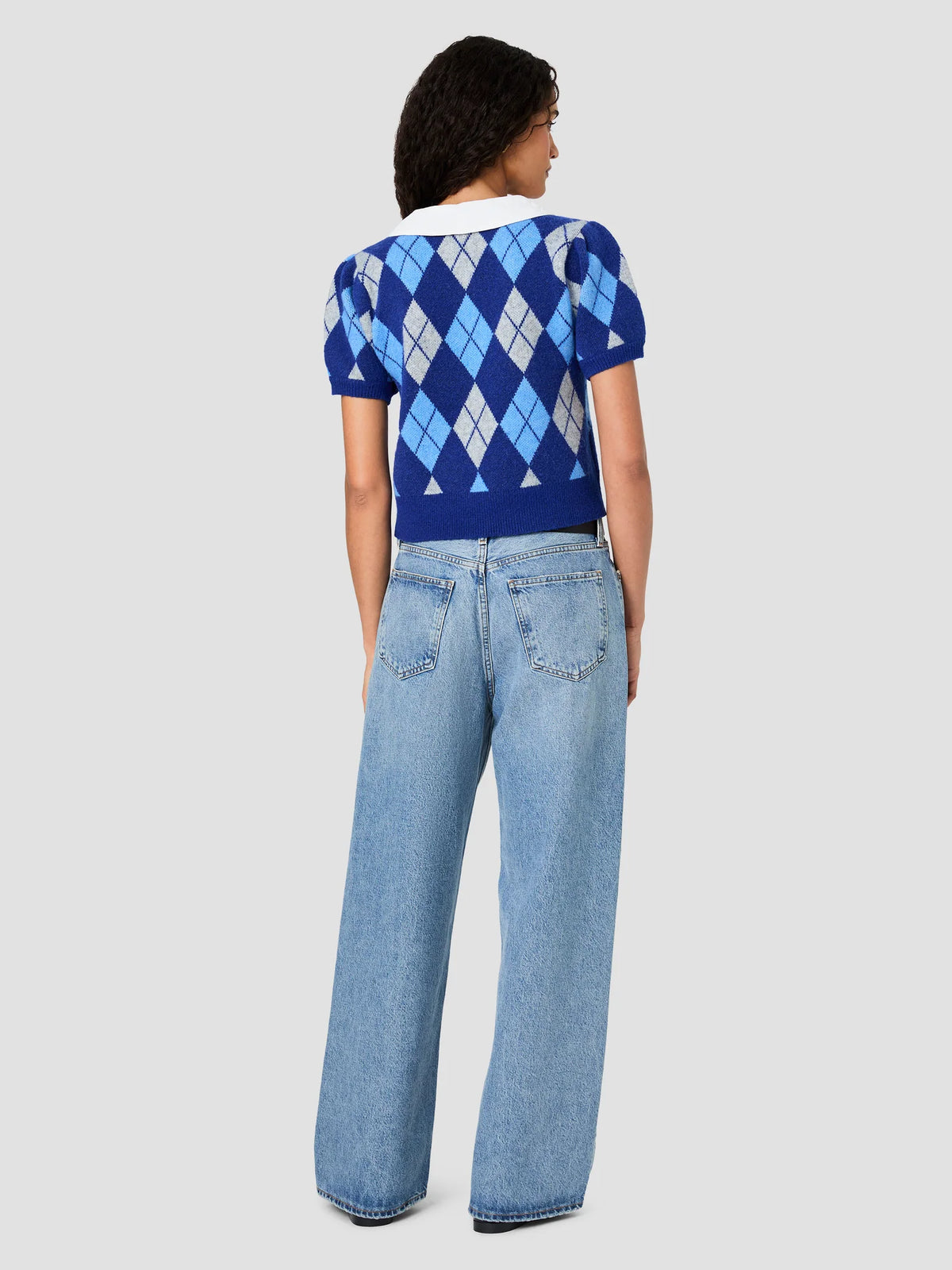 Koda Collared Arglye Sweater