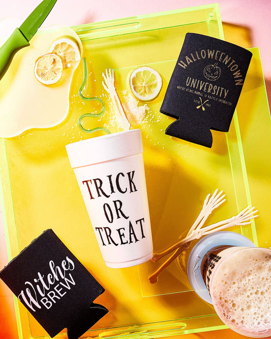 Trick Or Treat Halloween Foam Cups- Halloween