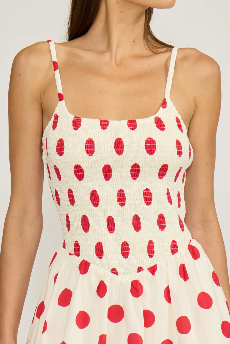 Devin Polka Dot Maxi