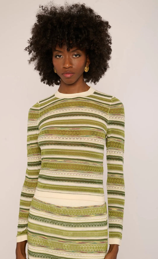 Andrea Space Dyed Top