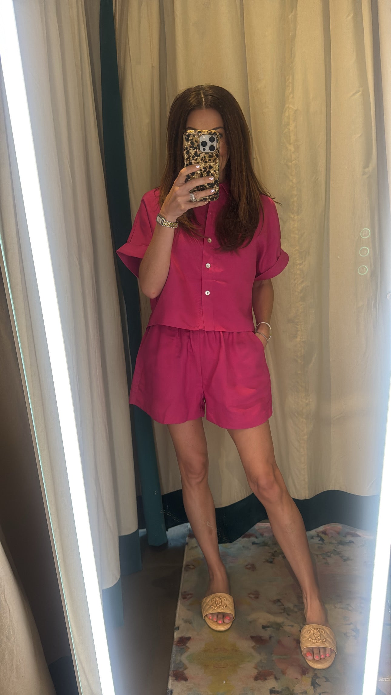 Fuschia Easy Shorts