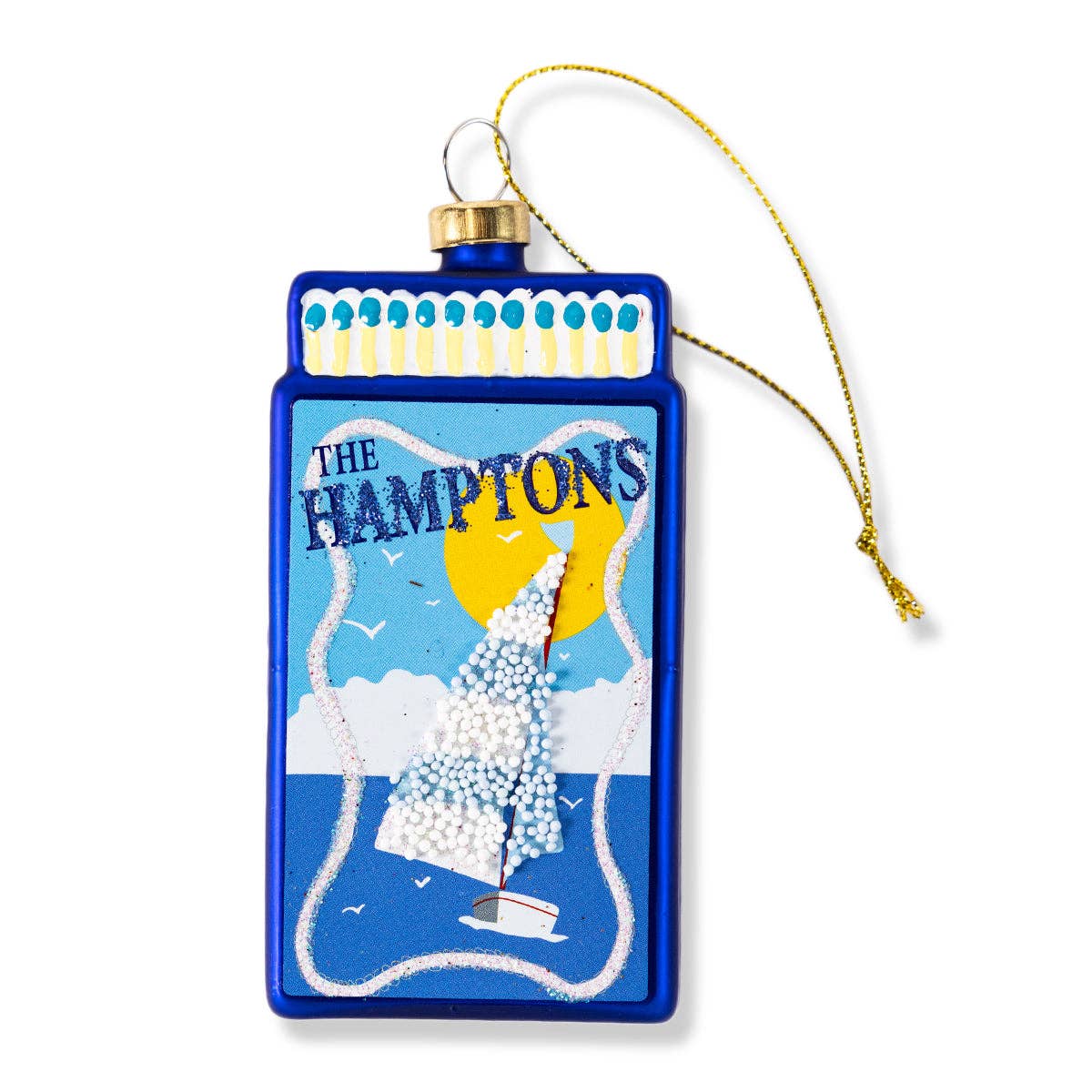 Matchbook Ornament - Hamptons