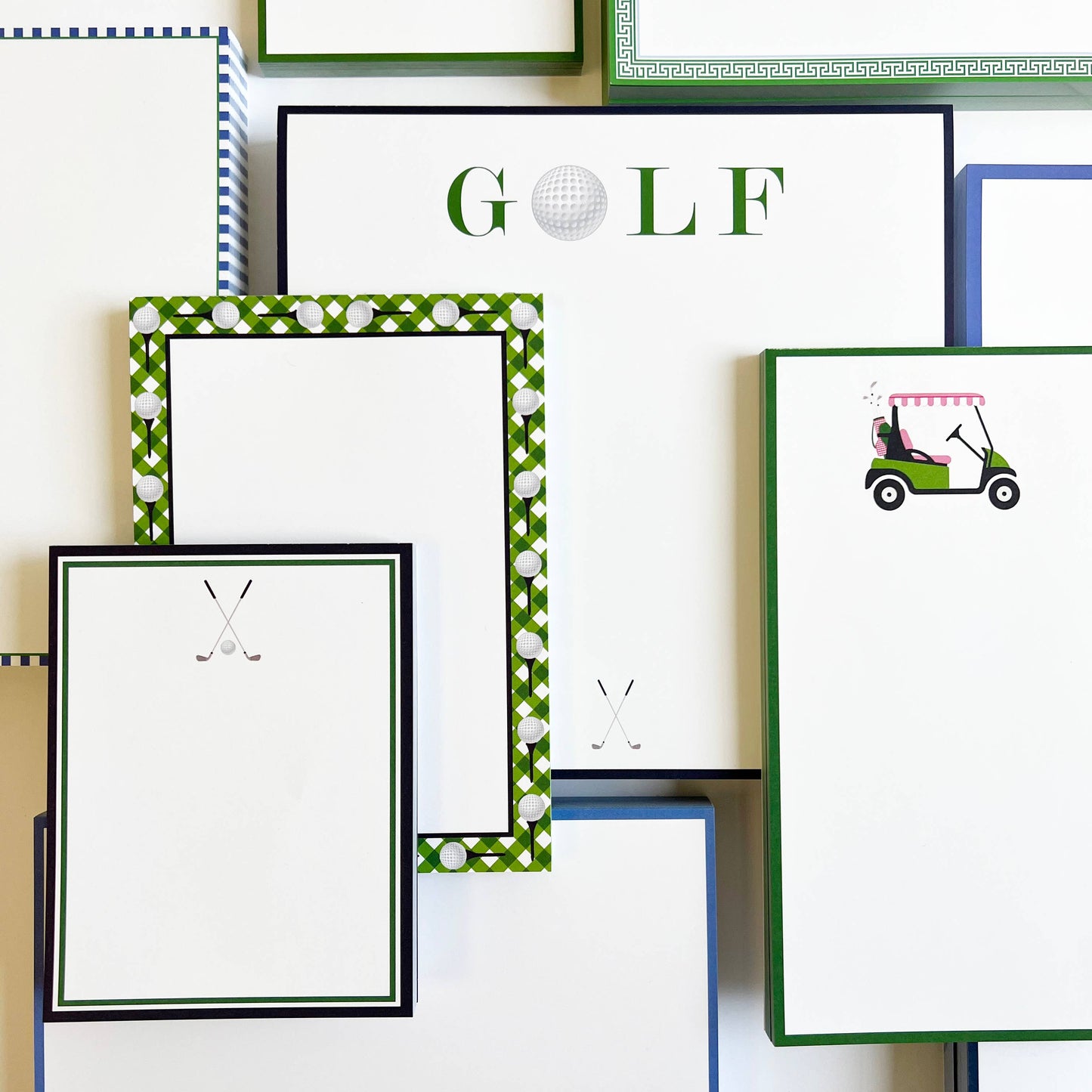 In Stock 4.25x5.5 Golf Notepad