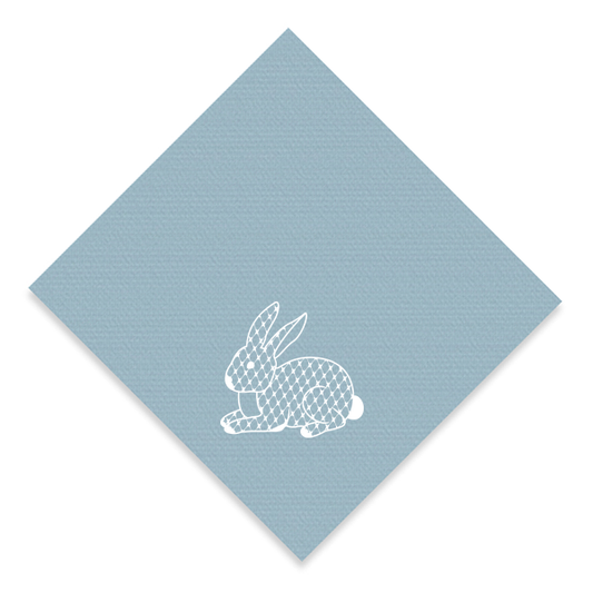 Blue Bunny Napkin