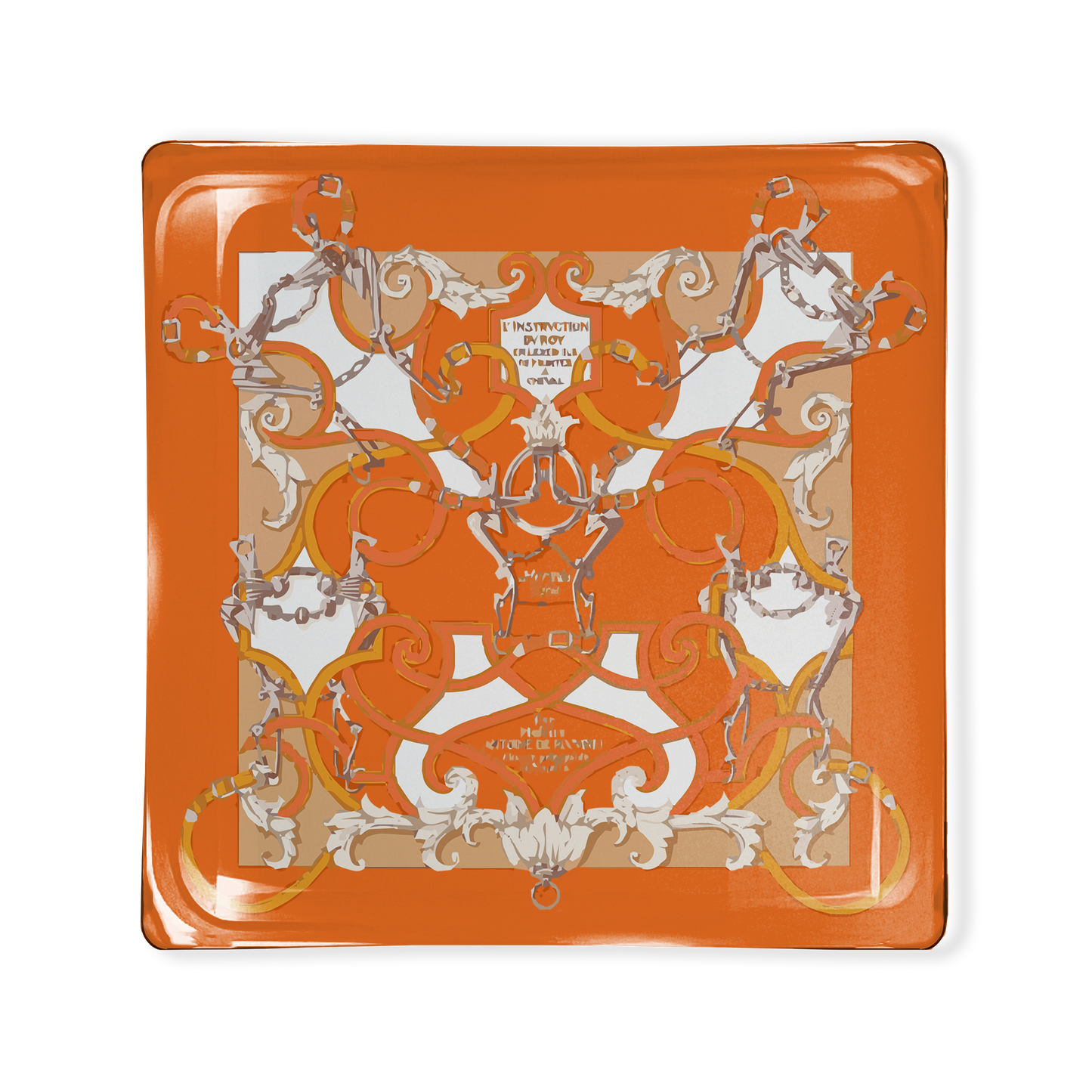 Glass Tray- Org Equestrian