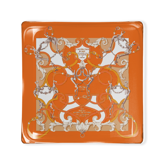 Glass Tray- Org Equestrian