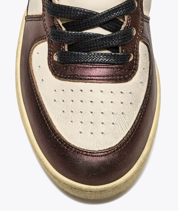 MI Basket Low Metallic Dirty