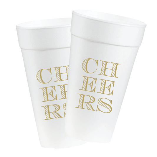 Cheers Cup Sleeve - Gold