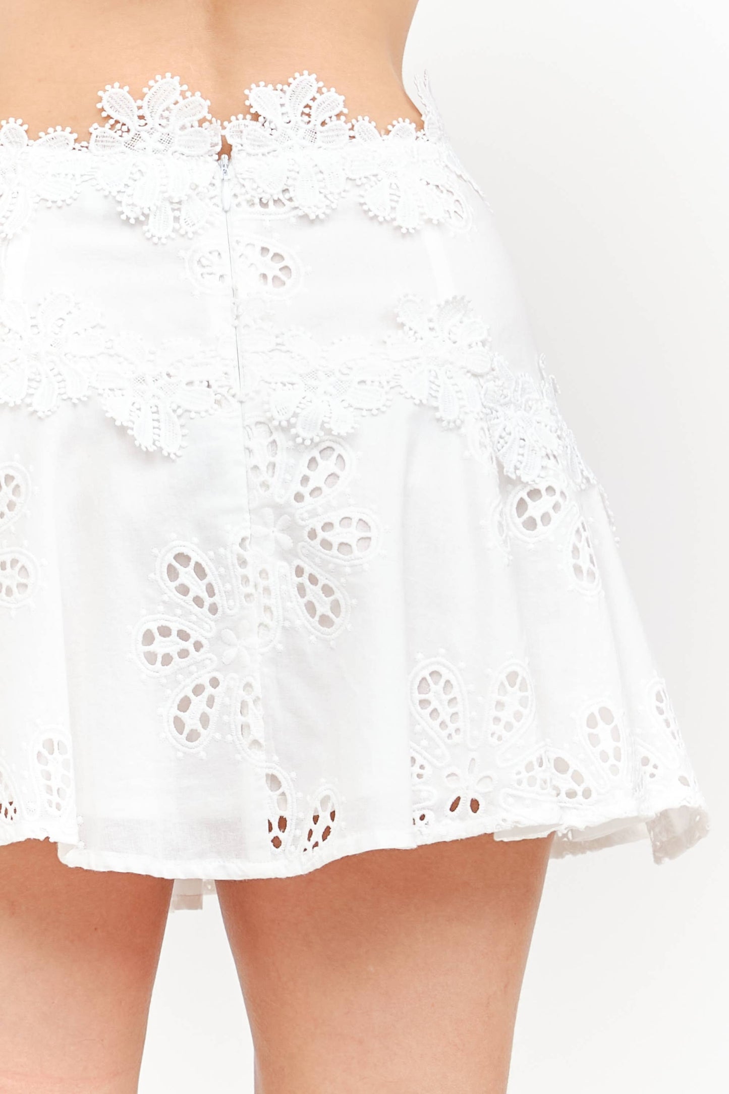 Eleanor Off White Skirt