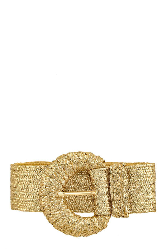 Woven Metallic Belt