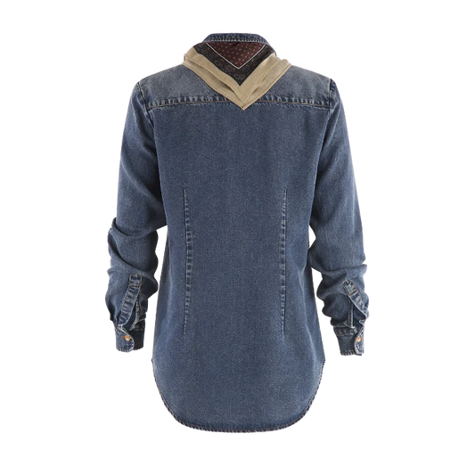 The Rodeo Shirt with Scarf Tie