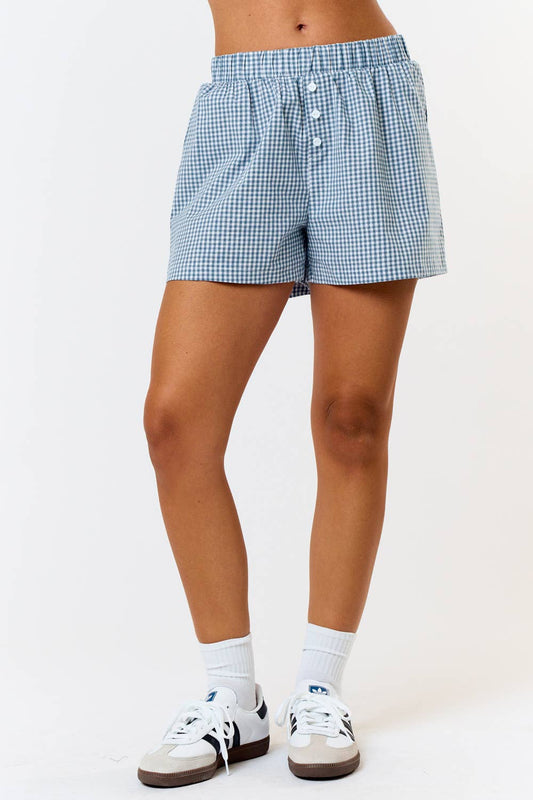 Gingham Boxer Shorts