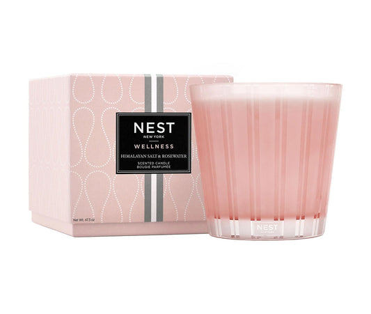 NEST Himalayan Salt & Rosewater 4-Wick Candle