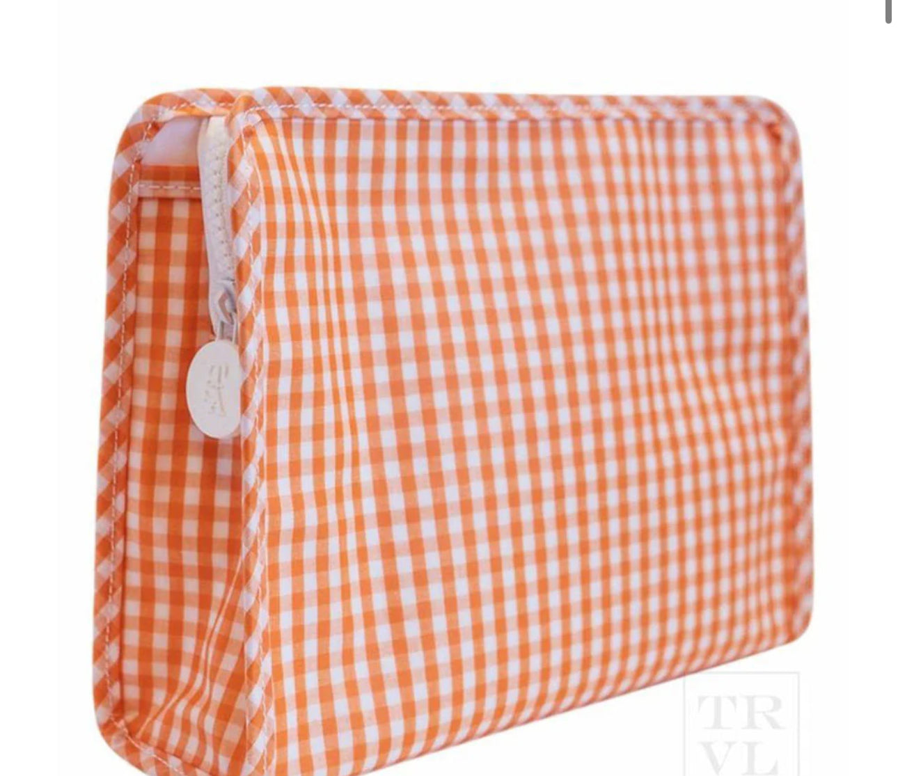 TRVL Design ROADIE - Large Gingham Cosmetic Bag