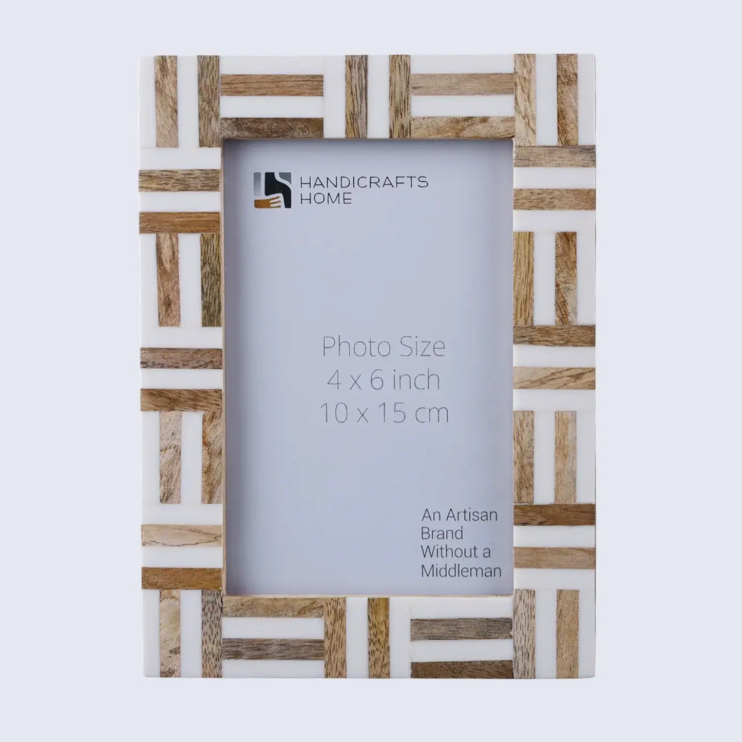 Picture Frames Marquet Grid Resin & Wood Inlay Collection