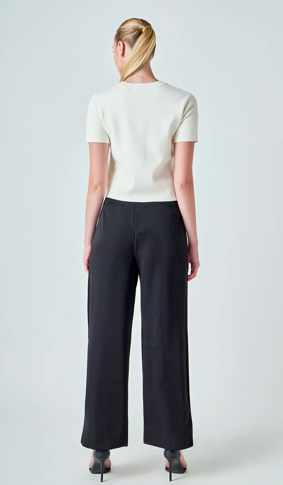 Cream Short Sleeve Cardigan